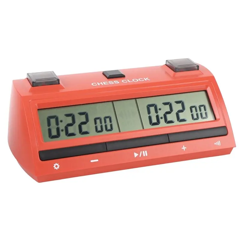 AEF6-Chess Clock Timer Professional Large Screen Portable Tournament Digital Chess Clock Game Timer
AEF6-Chess Clock Timer Professional Large Screen Portable Tournament Digital Chess Clock Game Timer