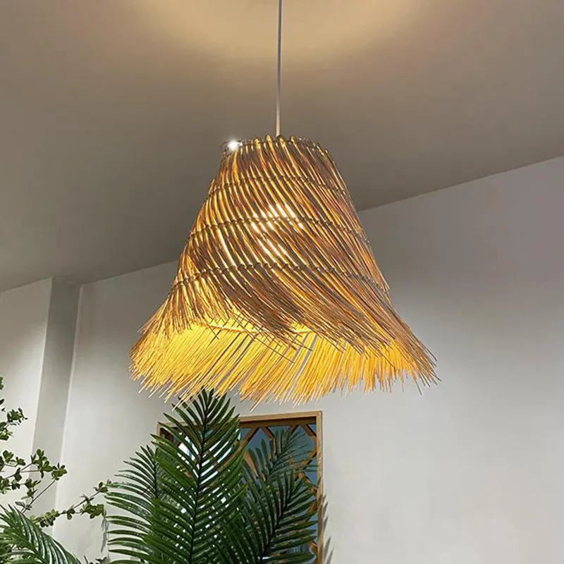 Rattan Art Pendant Lights Chinese Style Handmade Rattan Lustre Grill ShopLiving Room Restaurant Dining Room Suspension Luminaire
Rattan Art Pendant Lights Chinese Style Handmade Rattan Lustre Grill ShopLiving Room Restaurant Dining Room Suspension Luminaire