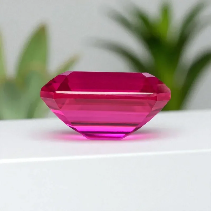 A-High-quality Lab Grown Ruby Emerald Cut Rubellite Color Charms Jewelry Rings Making Main Materials Selectable AGL Certificate
A-High-quality Lab Grown Ruby Emerald Cut Rubellite Color Charms Jewelry Rings Making Main Materials Selectable AGL Certificate