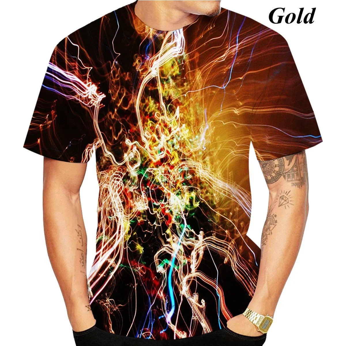 Мужская футболка с 3D принтом, Повседневная футболка большого размера с короткими рукавами и яркими галактическими принтами, 2021
Мужская футболка с 3D принтом, Повседневная футболка большого размера с короткими рукавами и яркими галактическими принтами, 2021