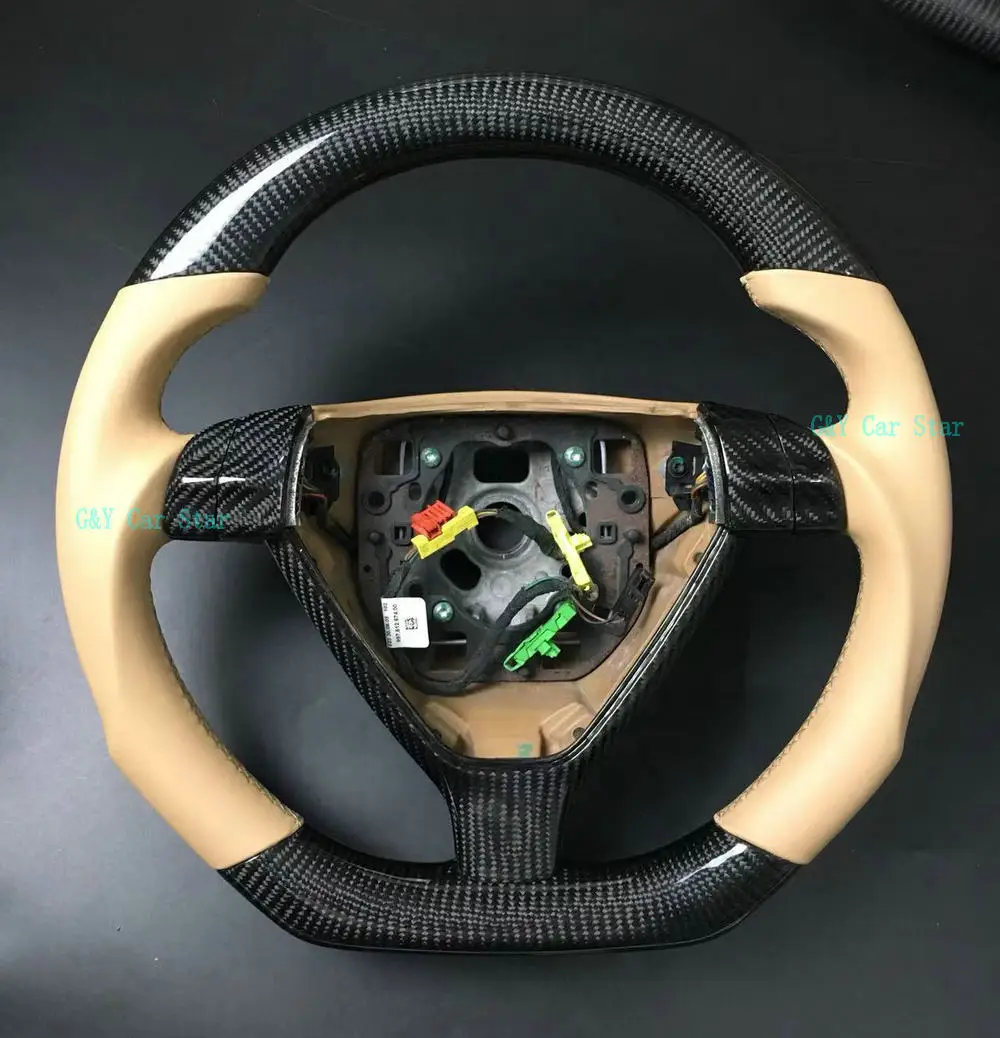 Автомобильное рулевое колесо из 100% углеродного волокна под заказ для Porsche 718 997 987 Cayman Boxster Cayenne
Автомобильное рулевое колесо из 100% углеродного волокна под заказ для Porsche 718 997 987 Cayman Boxster Cayenne