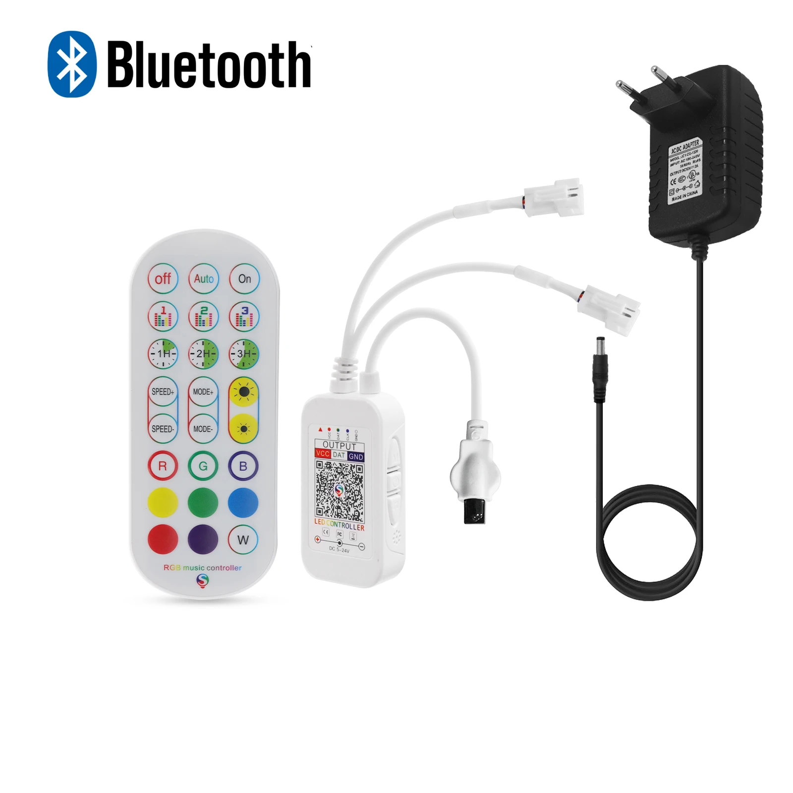 5-24V WS2811 WS2812B RGB Controller for WS2811 WS2812B RGB led strip with 12V and 24V power supply
5-24V WS2811 WS2812B RGB Controller for WS2811 WS2812B RGB led strip with 12V and 24V power supply