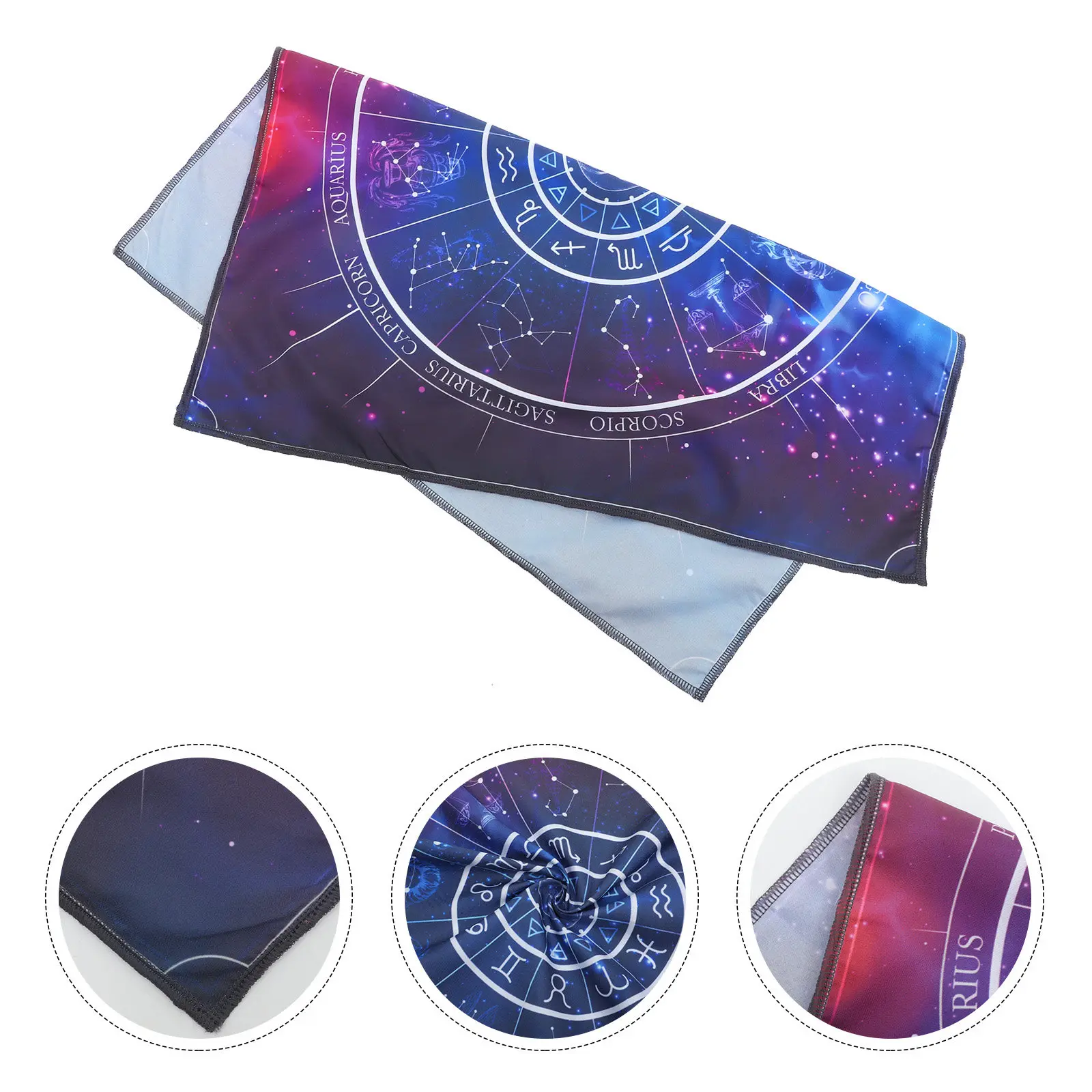 Tarot Tablecloth 49x49cm Lightweight Altar Cloth Divination Game Prop Decorative Tarot Desk Mat Safe Material Home
Tarot Tablecloth 49x49cm Lightweight Altar Cloth Divination Game Prop Decorative Tarot Desk Mat Safe Material Home