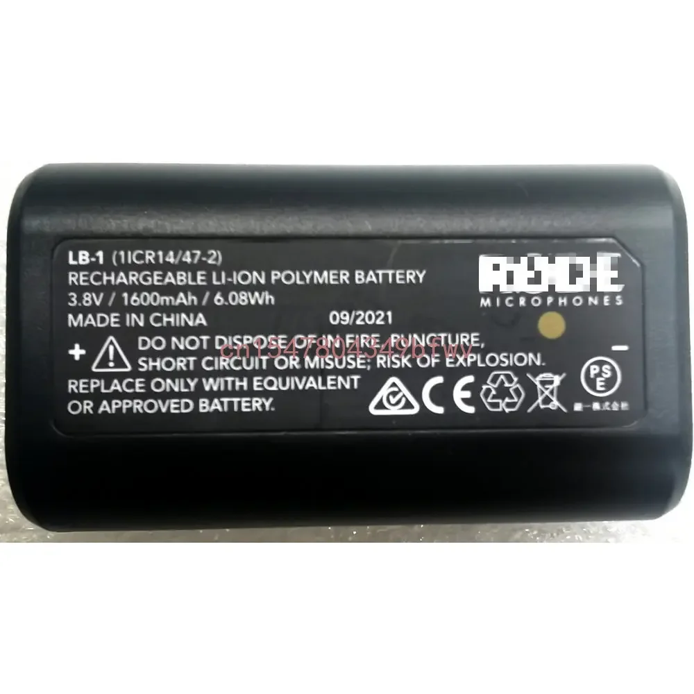 2024 3.8V 1600mah Brand LB-1 Battery for RODE Performer TX-M2 Videomic Pro+ Microphone New
2024 3.8V 1600mah Brand LB-1 Battery for RODE Performer TX-M2 Videomic Pro+ Microphone New
