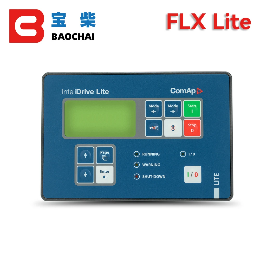 2025 InteliDrive FLX Lite Generator Controller ID-FLX-LITE Engine Controller for Electric Asynchronous Motors
2025 InteliDrive FLX Lite Generator Controller ID-FLX-LITE Engine Controller for Electric Asynchronous Motors