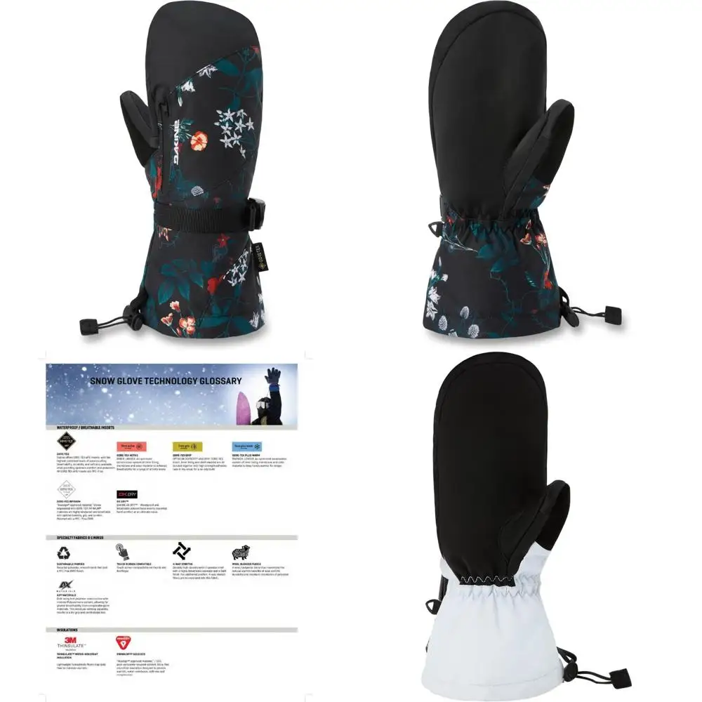 Women's Waterproof Gore-Tex Sequoia Ski and Snowboard Mittens for All-Weather Performance
Women's Waterproof Gore-Tex Sequoia Ski and Snowboard Mittens for All-Weather Performance