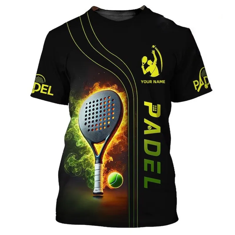 Fashion Tennis Ball T-shirt Men Women Fashion Sport Street Flame Print Round Neck T Shirts Custom Name DIY Personality Tee Tops
Fashion Tennis Ball T-shirt Men Women Fashion Sport Street Flame Print Round Neck T Shirts Custom Name DIY Personality Tee Tops