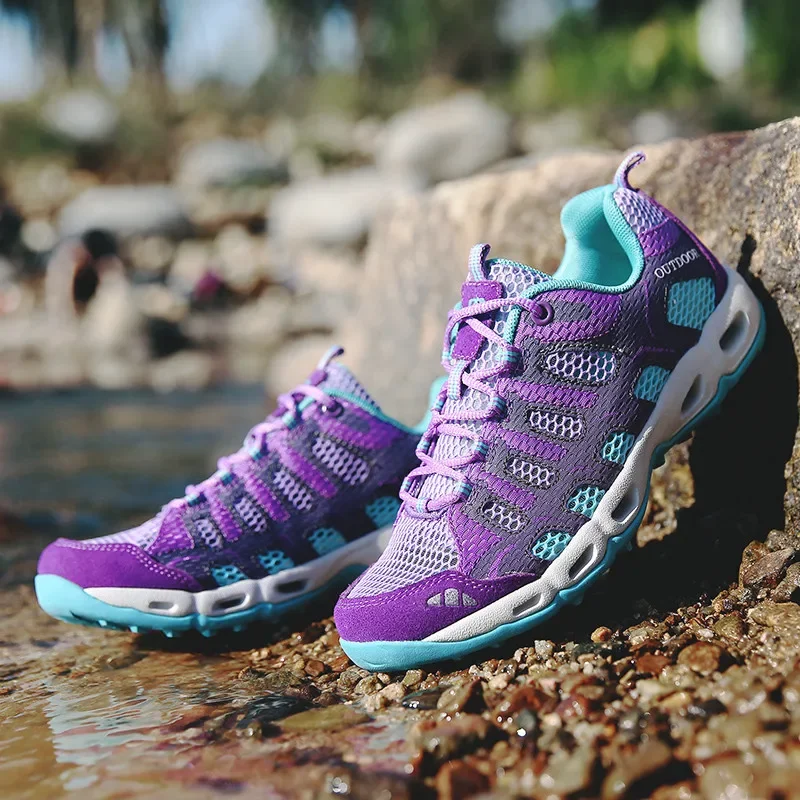 Summer Fashion Women's Trekking Shoes Couples Size 36-46 Hollow Sole Breathable Beach Sneakers Men Outdoor Hiking Shoes Women
Summer Fashion Women's Trekking Shoes Couples Size 36-46 Hollow Sole Breathable Beach Sneakers Men Outdoor Hiking Shoes Women