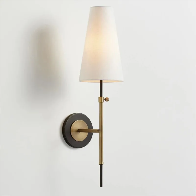 American All Copper Cloth Cover Wall Lamp LED Restaurant Bedroom Bedside Villa Corridor Modern Minimalist Fashion Sconces Lights
American All Copper Cloth Cover Wall Lamp LED Restaurant Bedroom Bedside Villa Corridor Modern Minimalist Fashion Sconces Lights