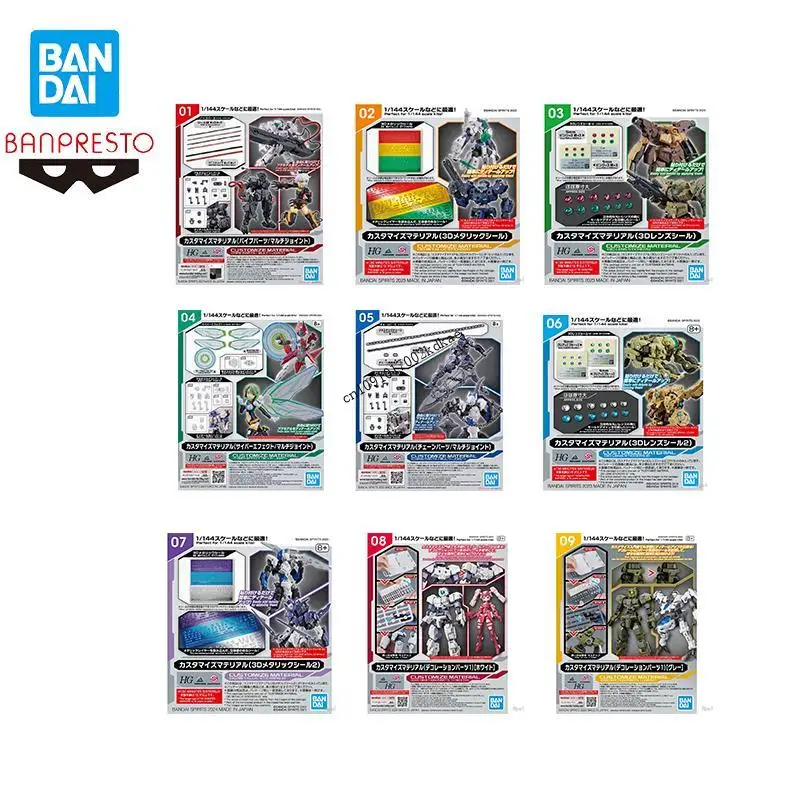 В наличии Bandai Banpresto, оригинальные идеально подходят для наборов в масштабе 1/144, сборная модель, индивидуальный матрица, украшения, коллекция для рабочего стола
В наличии Bandai Banpresto, оригинальные идеально подходят для наборов в масштабе 1/144, сборная модель, индивидуальный матрица, украшения, коллекция для рабочего стола