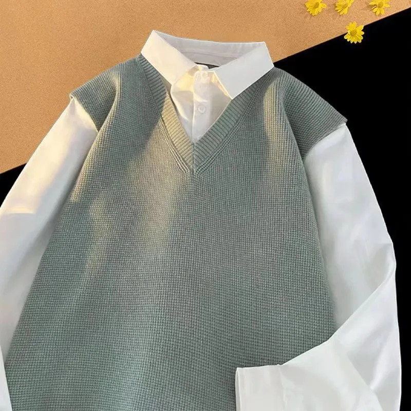 Autumn Winter Extra Large Size 300 Pou Knitted irt Men's Trendy Casual College Sle Long Sve Color Top
Autumn Winter Extra Large Size 300 Pou Knitted irt Men's Trendy Casual College Sle Long Sve Color Top