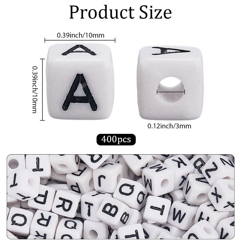 40OPcs Acrylic Horizontal Hole Letter Beads Cube Black 10mm Hole: 3mm
40OPcs Acrylic Horizontal Hole Letter Beads Cube Black 10mm Hole: 3mm