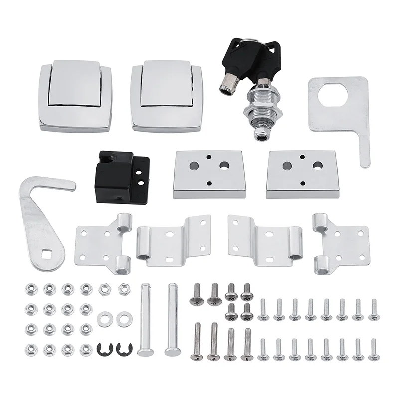 Motorcycle Trunk Latches Hinges Lock Fit For Harley Touring Electra Road Glide King 1988-2013
Motorcycle Trunk Latches Hinges Lock Fit For Harley Touring Electra Road Glide King 1988-2013