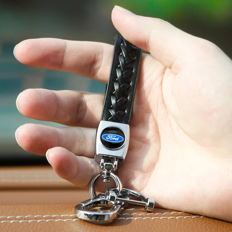 Car Keychain For Ford Focus Kuga Mondeo MK2 MK3 MK4 ST Logo Carbon Fiber PU Leather Zinc Alloy Emblem Key Chain Accessories
Car Keychain For Ford Focus Kuga Mondeo MK2 MK3 MK4 ST Logo Carbon Fiber PU Leather Zinc Alloy Emblem Key Chain Accessories