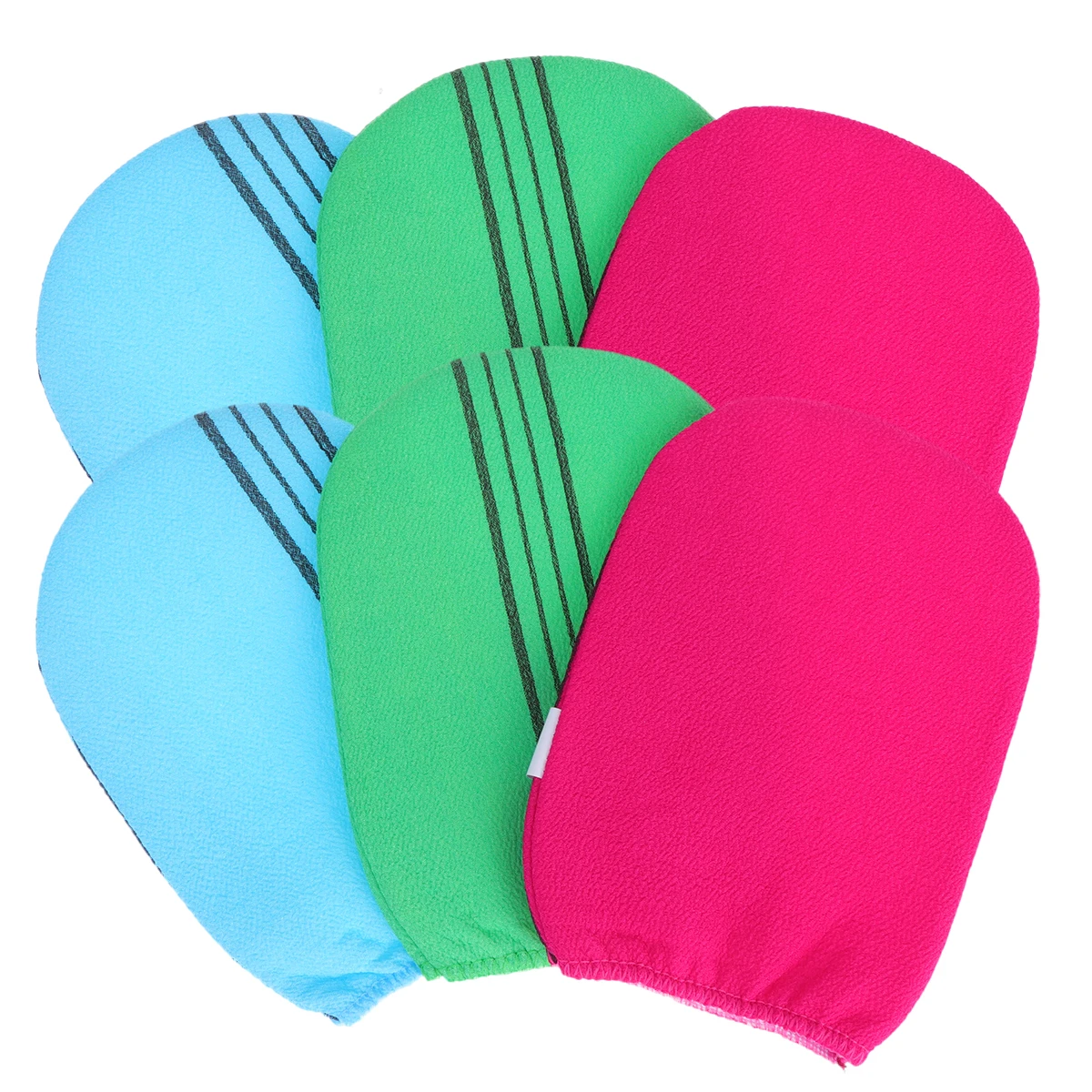 6PCS Bath Gloves Shower Exfoliating Scrubber Plant Fibre Sponge Acne Rashes Eczema All Skin Types Body Legs Massager
6PCS Bath Gloves Shower Exfoliating Scrubber Plant Fibre Sponge Acne Rashes Eczema All Skin Types Body Legs Massager
