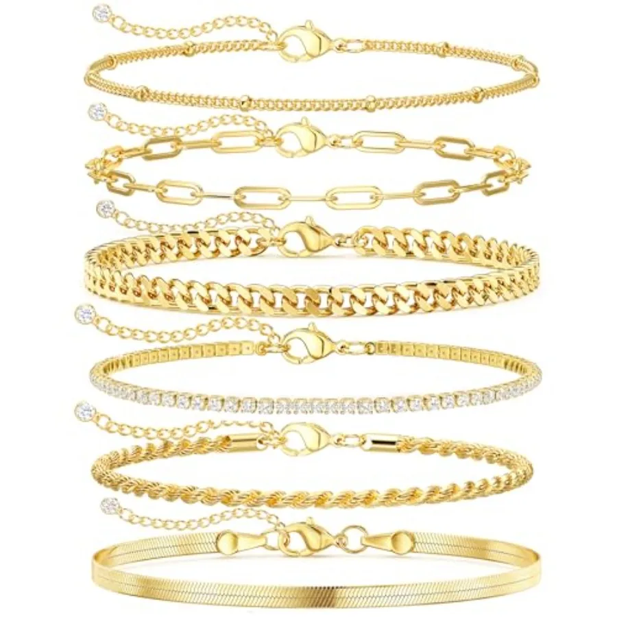 14K Plt nkl rclts or Womn Wtrproo - inty 6Pcs s Lyr Cun Link Chin Hrringon Cut s St Pck Summr ch Jwlry Git or Womn Tn
14K Plt nkl rclts or Womn Wtrproo - inty 6Pcs s Lyr Cun Link Chin Hrringon Cut s St Pck Summr ch Jwlry Git or Womn Tn