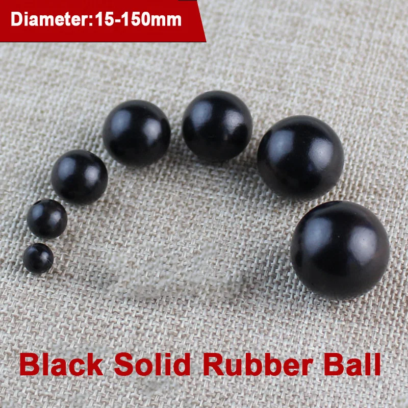 Black Solid Round Rubber Ball Diameter15/16/17/18/20/21/22/25/28/30/32-150mm Elastic Ball Industrial Wear-resistant Rubber Ball
Black Solid Round Rubber Ball Diameter15/16/17/18/20/21/22/25/28/30/32-150mm Elastic Ball Industrial Wear-resistant Rubber Ball