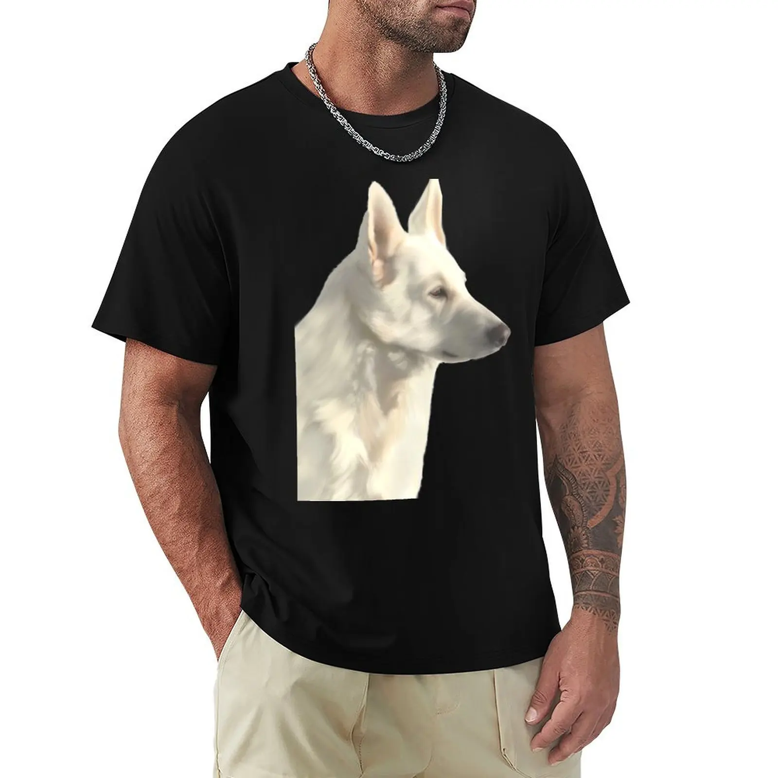 White Shepherd T-Shirt Short sleeve tee tees luxury clothing labubu sweat shirts, men
White Shepherd T-Shirt Short sleeve tee tees luxury clothing labubu sweat shirts, men
