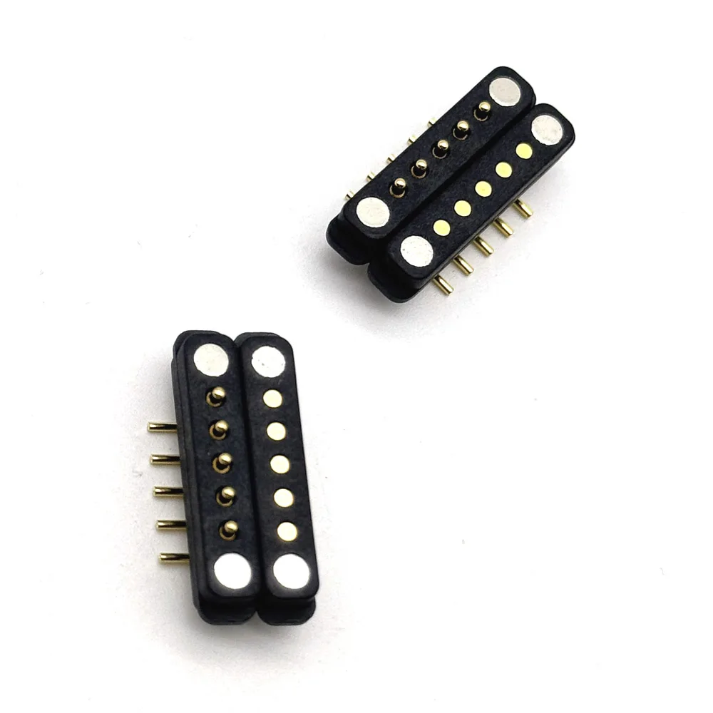 1Pair 5Pin Bent Needle Waterproof Spacing 2.54mm Magnetic Pogo Pin Connector Pogopin Male Female Spring DC Power Socket
1Pair 5Pin Bent Needle Waterproof Spacing 2.54mm Magnetic Pogo Pin Connector Pogopin Male Female Spring DC Power Socket