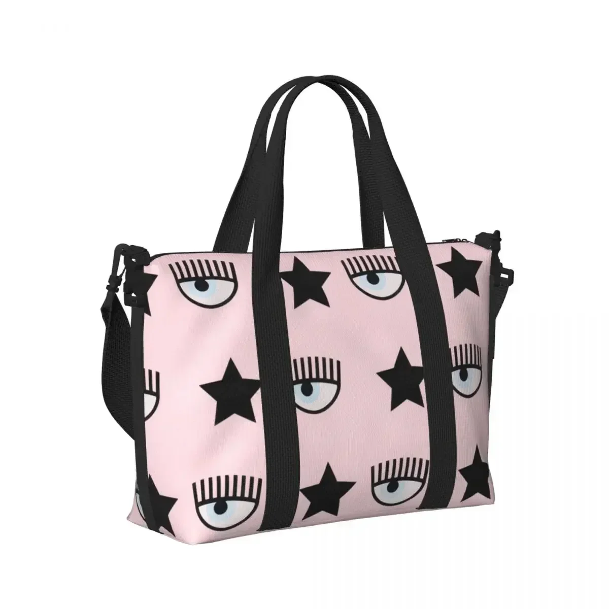 Fashion Hot Eyes Ferragni Chiara Beach Travel Bag Large Capacity Tote Bags for Gym Sport Women Shopping Duffle Shoulder Bag
Fashion Hot Eyes Ferragni Chiara Beach Travel Bag Large Capacity Tote Bags for Gym Sport Women Shopping Duffle Shoulder Bag