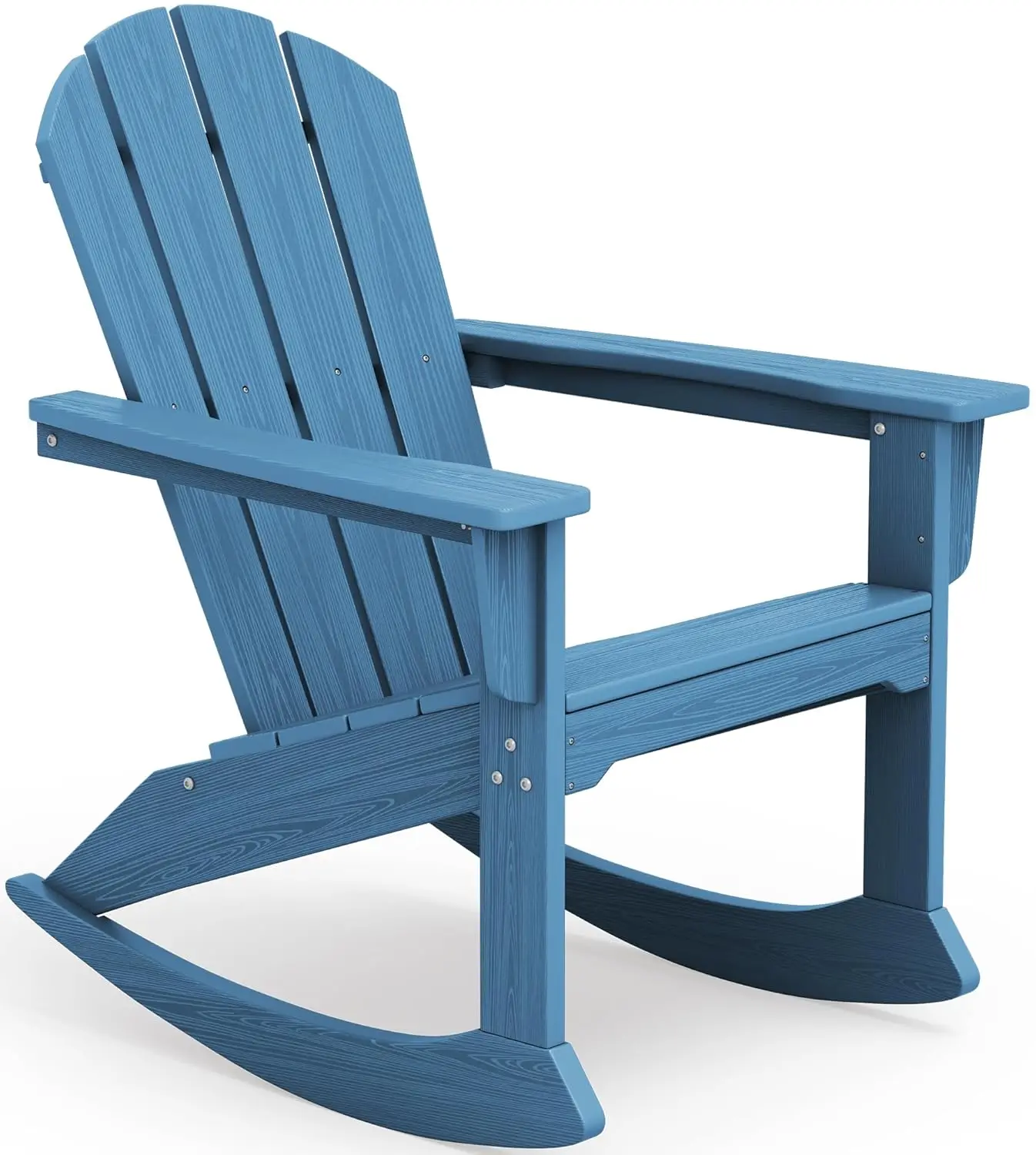 All-Weather HDPE Adirondack Rocking Chair UV-Resistant Front Porch Patio Lawn Deck 350lb Navy, Custom
All-Weather HDPE Adirondack Rocking Chair UV-Resistant Front Porch Patio Lawn Deck 350lb Navy, Custom