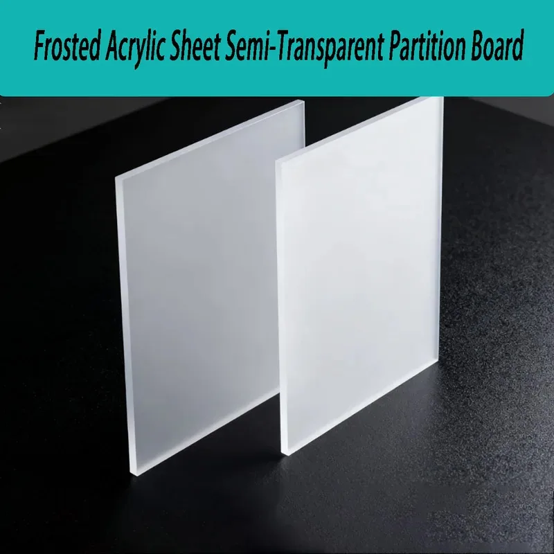 Double Sided Frosted Acrylic Sheet 100x100-600x600mm Semi-Transparent Partition Board Custom Cut
Double Sided Frosted Acrylic Sheet 100x100-600x600mm Semi-Transparent Partition Board Custom Cut