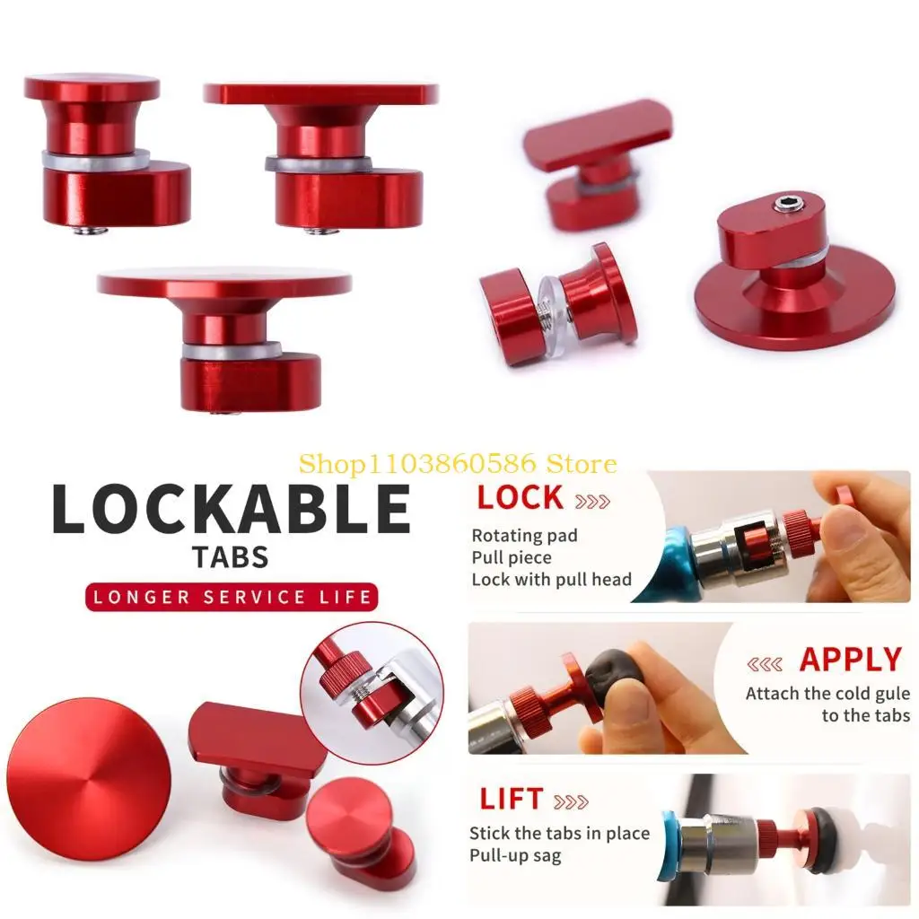 242A Pack of 3 Car Body Dents Remover Dents Removal Puller
242A Pack of 3 Car Body Dents Remover Dents Removal Puller