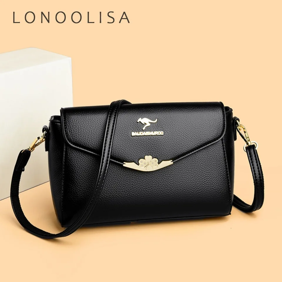 Designer Pu Leather Shoulder Crossbody Bags for Women Luxury Purses and Handbags Top Quality Women Bags Ladies Messenger Bag New
Designer Pu Leather Shoulder Crossbody Bags for Women Luxury Purses and Handbags Top Quality Women Bags Ladies Messenger Bag New