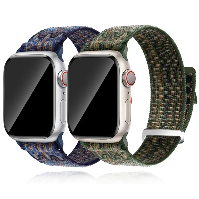 Ремешок нейлоновый для Apple Watch Series Ultra 10/9/8/7/6/5, мягкий воздухопроницаемый браслет для Iwatch Series 3 SE 46 мм 41 мм 44 мм 45 мм 49 мм 42 мм
Ремешок нейлоновый для Apple Watch Series Ultra 10/9/8/7/6/5, мягкий воздухопроницаемый браслет для Iwatch Series 3 SE 46 мм 41 мм 44 мм 45 мм 49 мм 42 мм