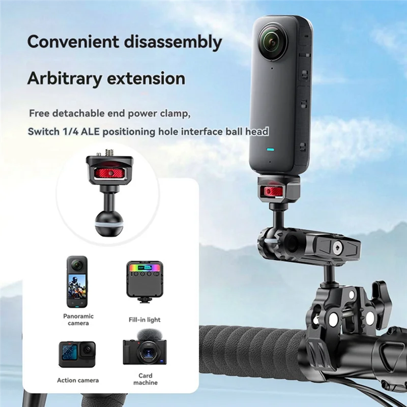 2025 New-Ulanzi CO17 Crab Plier Clip Bracket With 1/4" Adapter Monitor Magic Arm Double Ball Head Adapter For Photo Studio Light
2025 New-Ulanzi CO17 Crab Plier Clip Bracket With 1/4" Adapter Monitor Magic Arm Double Ball Head Adapter For Photo Studio Light