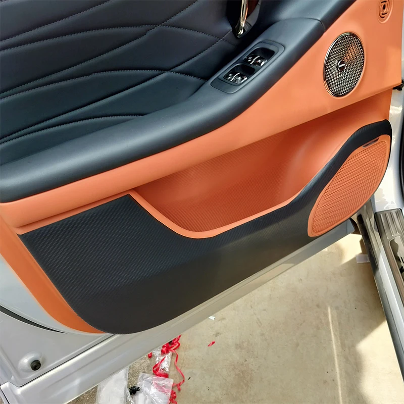 For GAC AION V 2024 2025 2026 Car Door Anti Kick Pad Carbon Fiber Leather Texture Anti Dirt Protective Sticker Auto Accessory
For GAC AION V 2024 2025 2026 Car Door Anti Kick Pad Carbon Fiber Leather Texture Anti Dirt Protective Sticker Auto Accessory