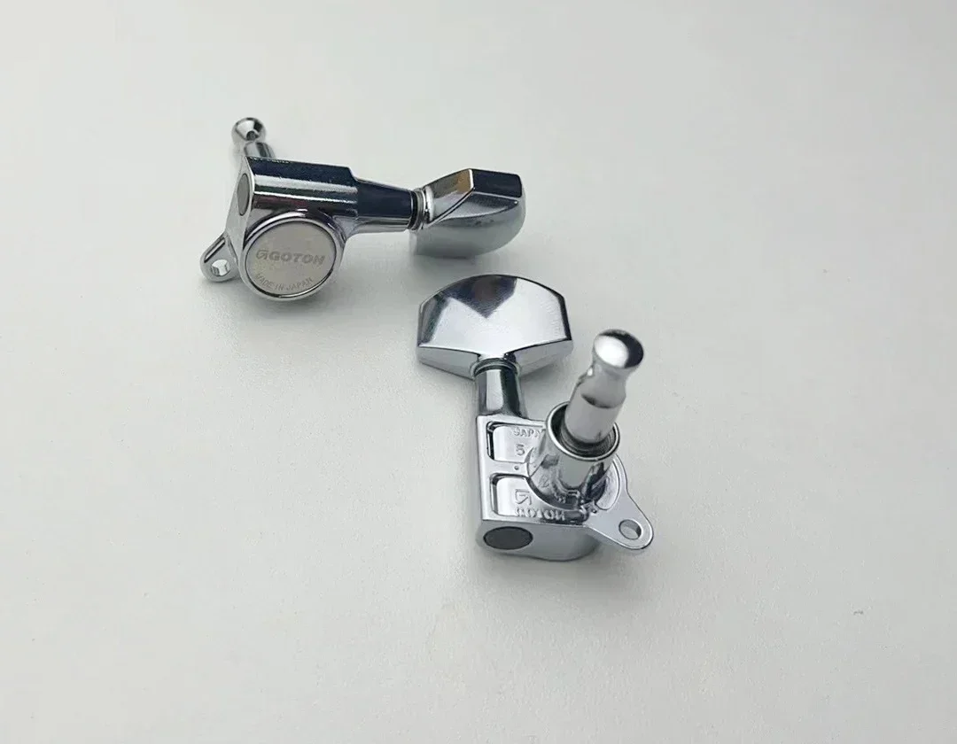 GOTO SG381-01 Electric Guitar Machine Heads Tuners ( Chrome ) Tuning Peg MADE IN JAPAN {Without box}
GOTO SG381-01 Electric Guitar Machine Heads Tuners ( Chrome ) Tuning Peg MADE IN JAPAN {Without box}