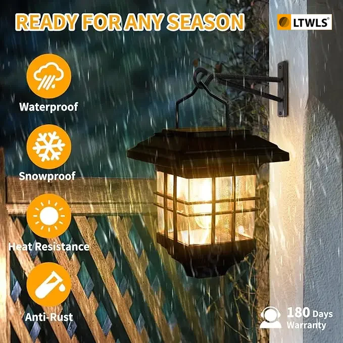 2 pack Solar courtyard decorative light, suspended square pendant light, outdoor landscape light, waterproof and warm light
2 pack Solar courtyard decorative light, suspended square pendant light, outdoor landscape light, waterproof and warm light
