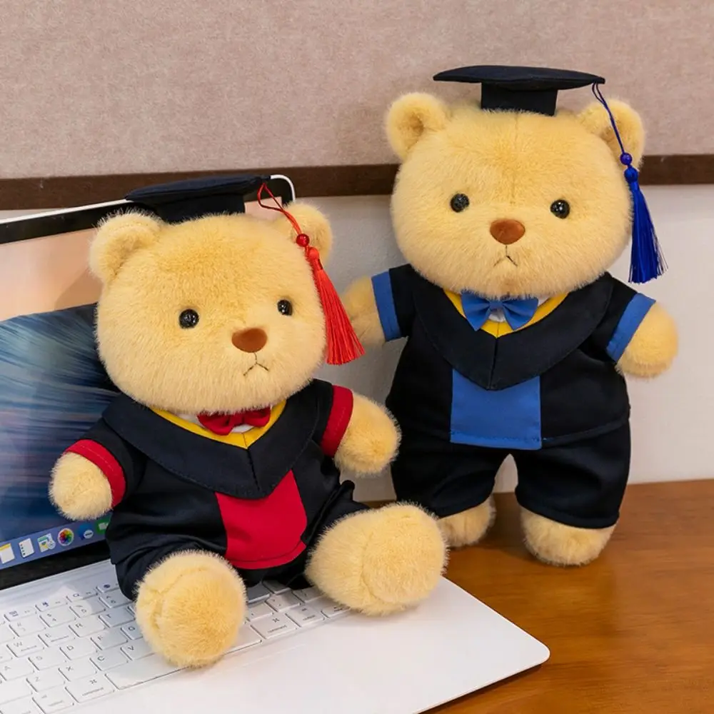 Removable Outerwear Doctor Cap Graduation Bear Doll Doctor's Uniform Soft Doll Bachelor Bear Plush Toy with Doctorial Hat 30cm
Removable Outerwear Doctor Cap Graduation Bear Doll Doctor's Uniform Soft Doll Bachelor Bear Plush Toy with Doctorial Hat 30cm