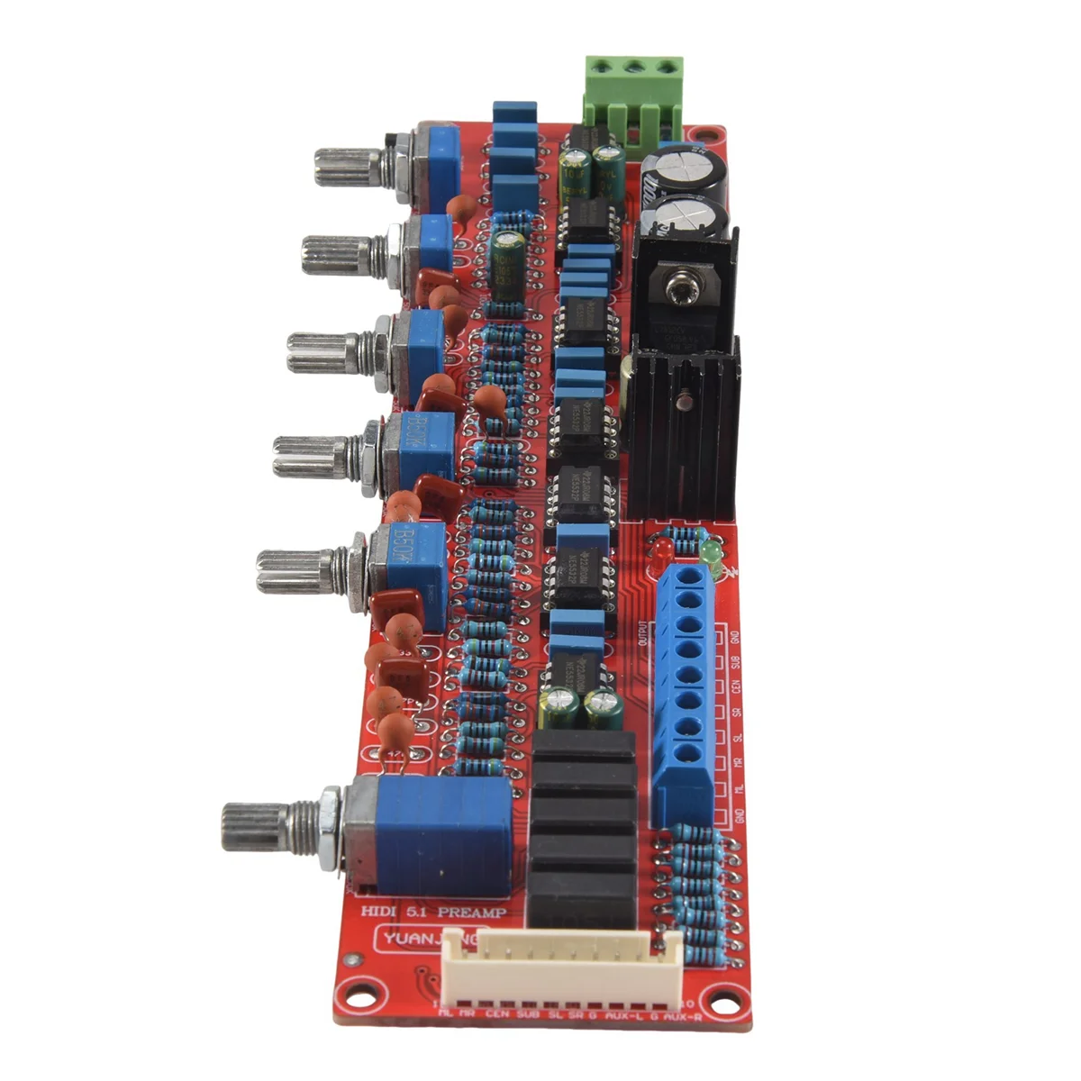 ABKM NE5532 Preamplifier Bord HIFI 5.1 Tone Plate Volume Control Panel Preamp Mixer Board Pre-Amplifier Board
ABKM NE5532 Preamplifier Bord HIFI 5.1 Tone Plate Volume Control Panel Preamp Mixer Board Pre-Amplifier Board