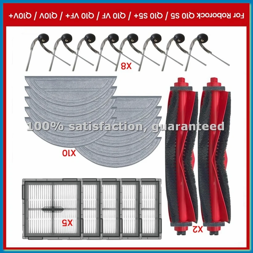 Replacement Parts Kit for Q10 S5 / Q10 S5+ / Q10 / Q10 + / Q10V / Q10V+ Robot Vacuum Cleaner Accessories-A09G
Replacement Parts Kit for Q10 S5 / Q10 S5+ / Q10 / Q10 + / Q10V / Q10V+ Robot Vacuum Cleaner Accessories-A09G
