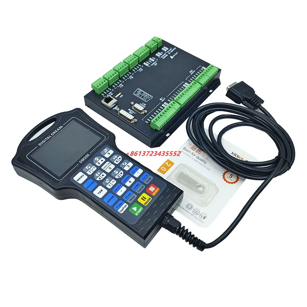 2023NEW CNC offline DM500S T3T4 engraving machine controller CNC motion control system 500MHz 1G memory supports standard G code
2023NEW CNC offline DM500S T3T4 engraving machine controller CNC motion control system 500MHz 1G memory supports standard G code