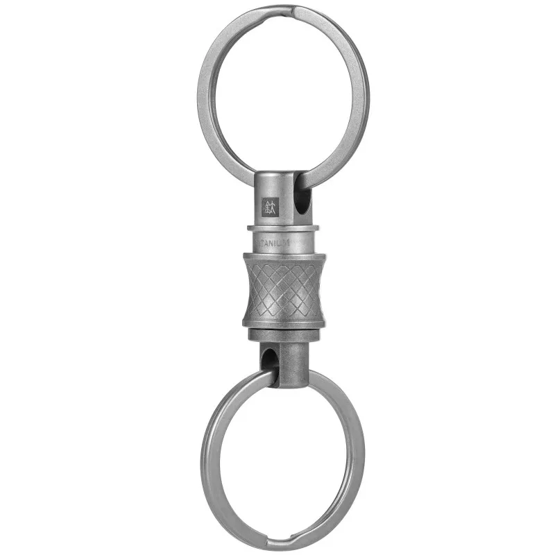 BANG TI Titanium Quick Release Keychain Detachable Keychain Clip Pull Apart Rotate Mechanism Carabiner
BANG TI Titanium Quick Release Keychain Detachable Keychain Clip Pull Apart Rotate Mechanism Carabiner