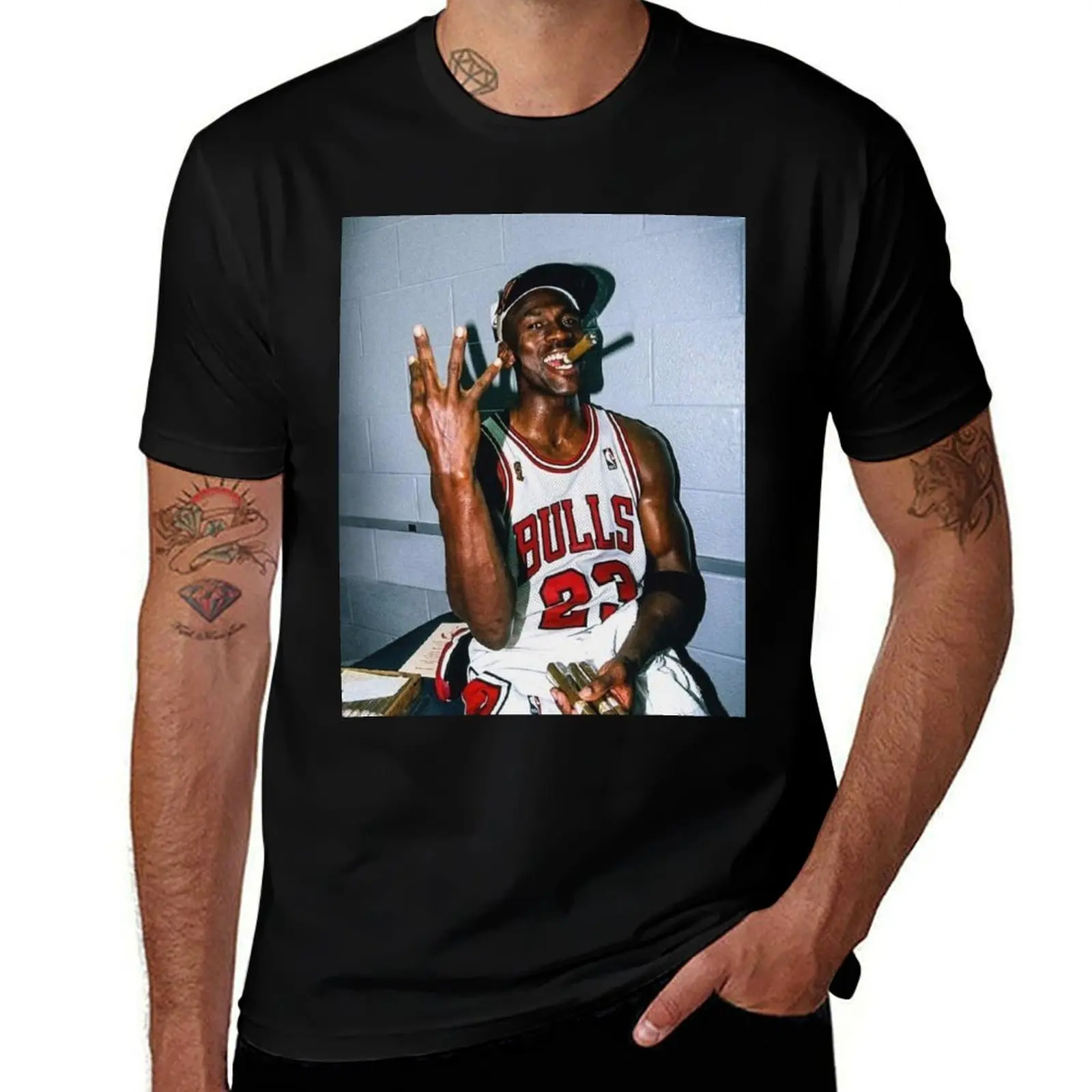 Vintage Michael Jorda T-Shirt t shirt man cotton cotton tshirt 100% T-Shirt
Vintage Michael Jorda T-Shirt t shirt man cotton cotton tshirt 100% T-Shirt