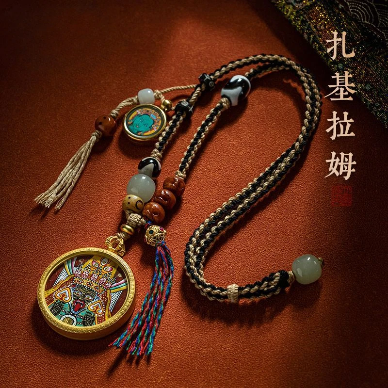UMQ оригинальный Тибетский Zachilam ручная роспись Thangka подвеска ручной работы мужские и женские ожерелья подвесные украшения
UMQ оригинальный Тибетский Zachilam ручная роспись Thangka подвеска ручной работы мужские и женские ожерелья подвесные украшения
