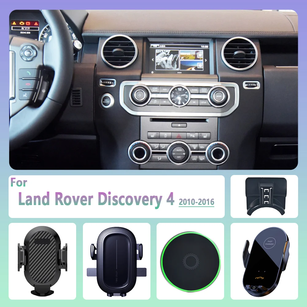 Для Land Rover Discovery 4 2010 2011 2012 2013-2016 Автомобильный держатель телефона с беспроводной зарядкой Магнитный держатель телефона Magsafe Поддержка
Для Land Rover Discovery 4 2010 2011 2012 2013-2016 Автомобильный держатель телефона с беспроводной зарядкой Магнитный держатель телефона Magsafe Поддержка