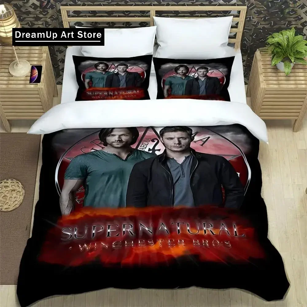 New TV series Supernatural Bedding Set Single Twin Full Queen King Size Bed Set Adult Kid Bedroom Duvet cover Set Home Textiles
New TV series Supernatural Bedding Set Single Twin Full Queen King Size Bed Set Adult Kid Bedroom Duvet cover Set Home Textiles