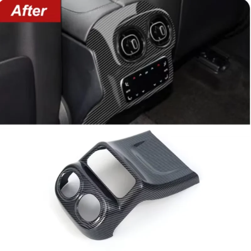 Car Rear Anti-Kick Panel Air Conditioner Outlet Vent Cover Trim For Mercedes Benz GLC Class X254 2023 2024 Accessories (Carbon)
Car Rear Anti-Kick Panel Air Conditioner Outlet Vent Cover Trim For Mercedes Benz GLC Class X254 2023 2024 Accessories (Carbon)