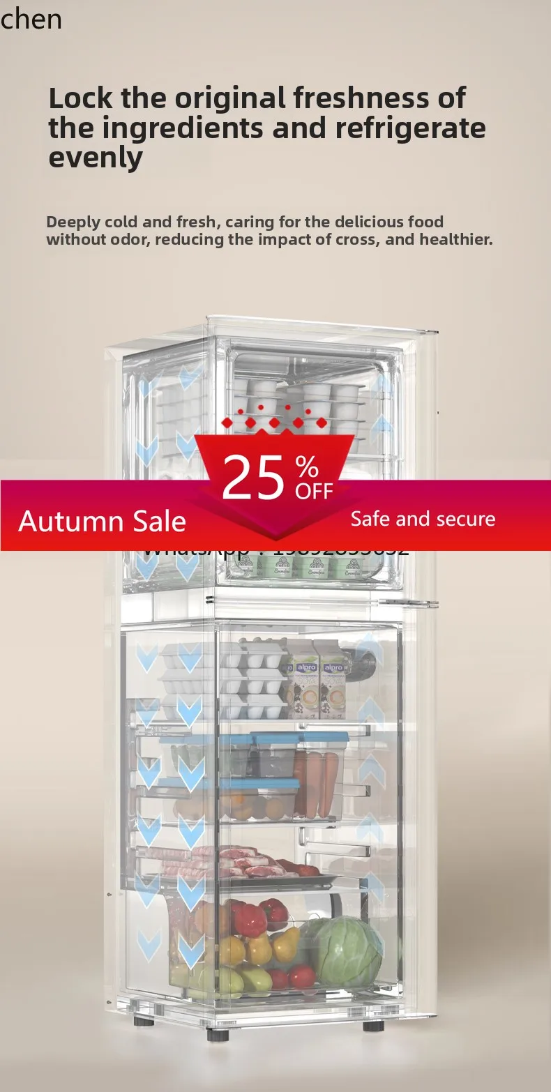 Refrigerator retro single door double door small household kitchen refrigerated and frozen mini
Refrigerator retro single door double door small household kitchen refrigerated and frozen mini