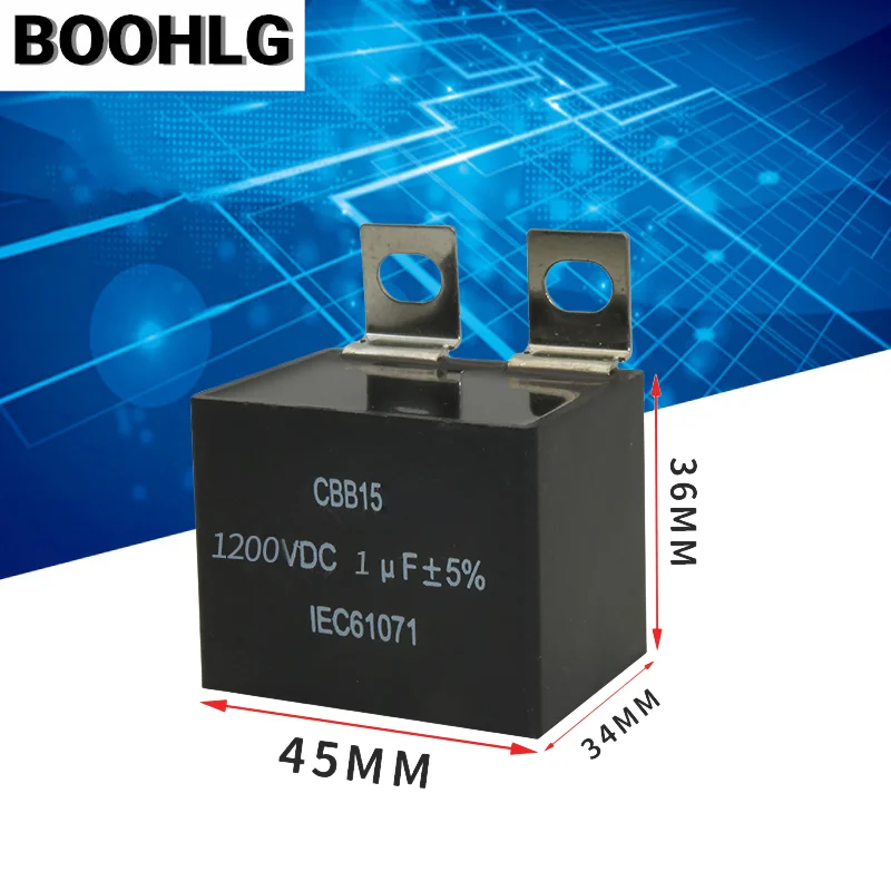 IGBT insensitive absorption capacitor MLC-S 1200V 1uF inverter welding machine absorption capacitor 1200V 105
IGBT insensitive absorption capacitor MLC-S 1200V 1uF inverter welding machine absorption capacitor 1200V 105