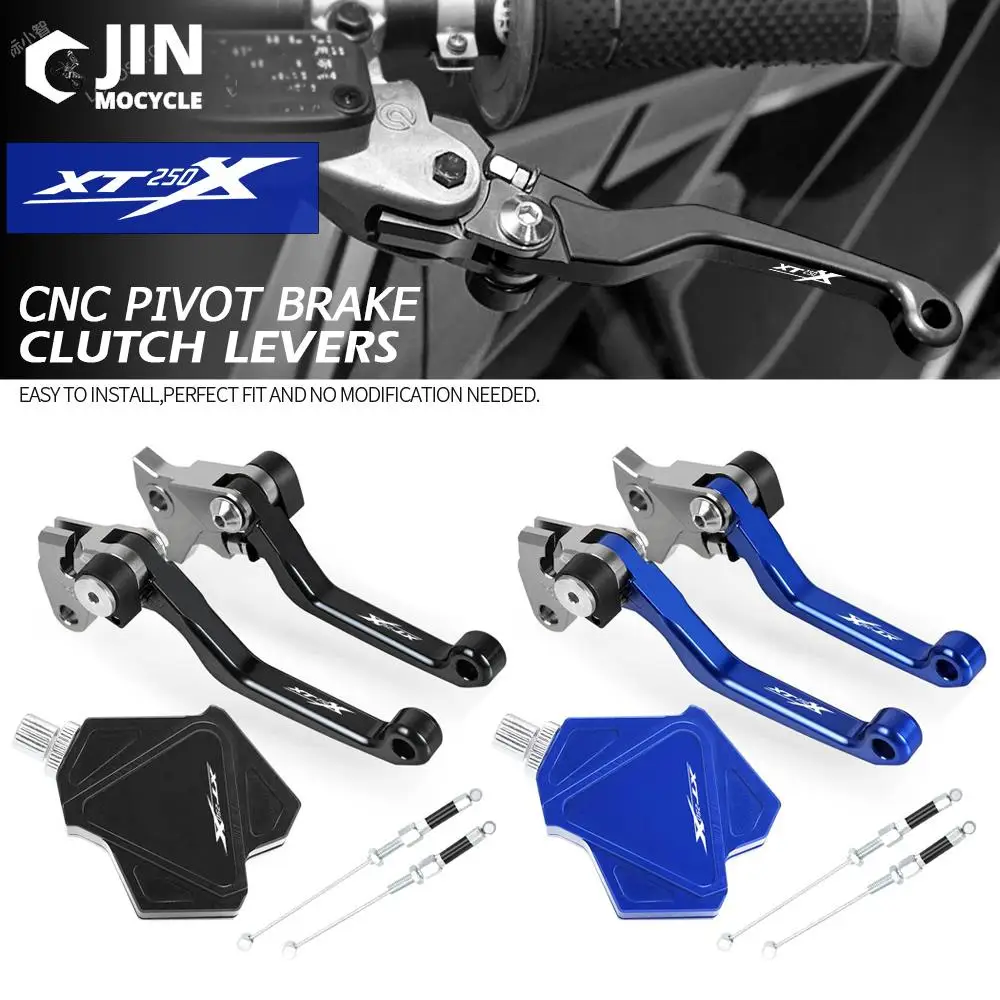 Dirt Bike CNC Brake Clutch Levers Stunt Clutch Pull Cable Lever Replacement Easy System For YAMAHA XT250X 2006 07-2017 2016 2015
Dirt Bike CNC Brake Clutch Levers Stunt Clutch Pull Cable Lever Replacement Easy System For YAMAHA XT250X 2006 07-2017 2016 2015