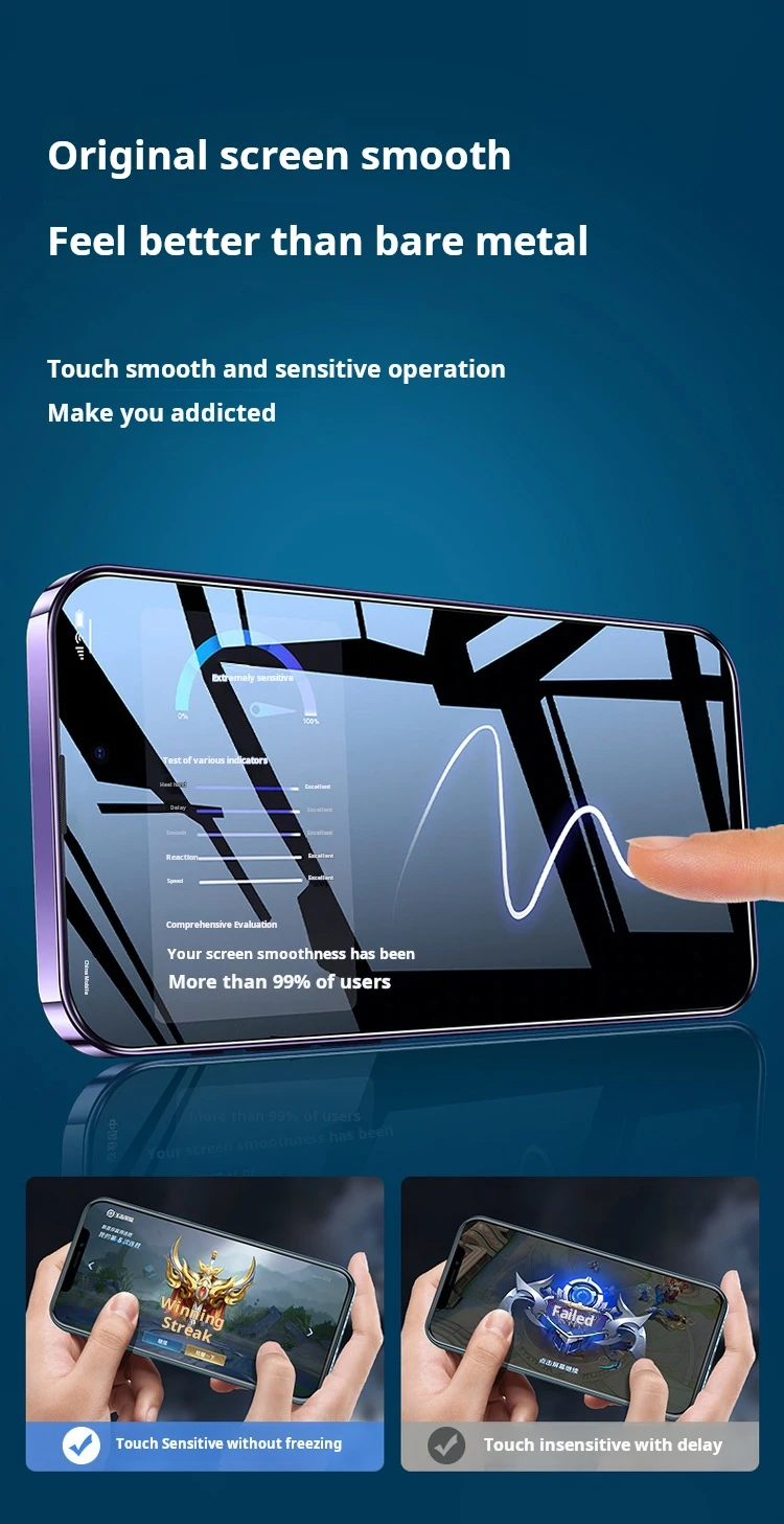 Suitable for Apple 16 Pro tempered film, suitable for iPhone 14 full screen 13/12/15 Plus phone film, high-definition
Suitable for Apple 16 Pro tempered film, suitable for iPhone 14 full screen 13/12/15 Plus phone film, high-definition