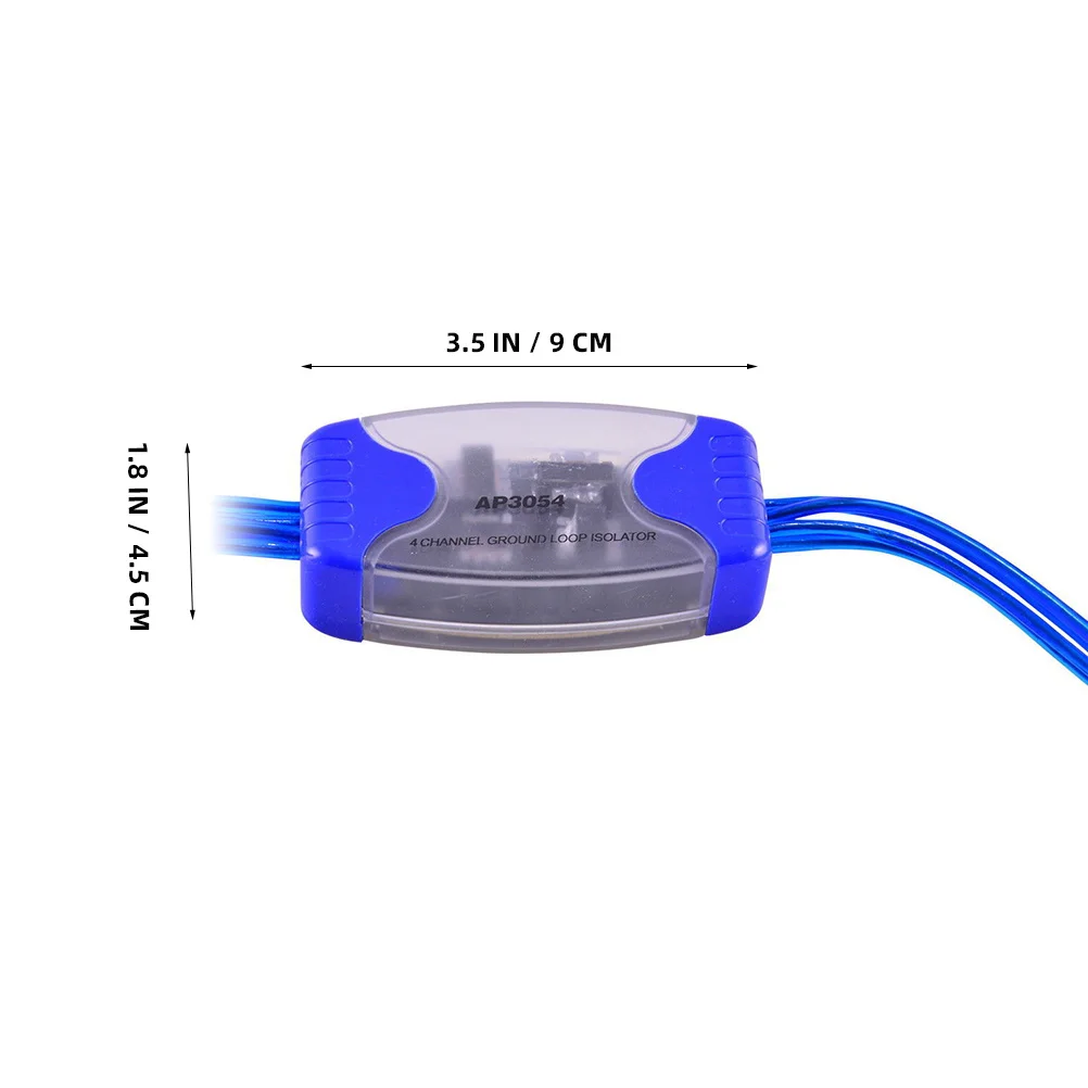 Ground Loop Isolator 4 Channel Audio Noise Filter Line Sound Isolation Stereo Systems Gold Plated Rca 50W Blue
Ground Loop Isolator 4 Channel Audio Noise Filter Line Sound Isolation Stereo Systems Gold Plated Rca 50W Blue