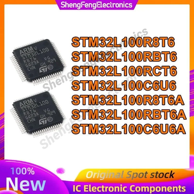 5PCS STM32L100R8T6 STM32L100RBT6 STM32L100RCT6 STM32L100C6U6 STM32L100R8T6A STM32L100RBT6A STM32L100C6U6A chipset New Original
5PCS STM32L100R8T6 STM32L100RBT6 STM32L100RCT6 STM32L100C6U6 STM32L100R8T6A STM32L100RBT6A STM32L100C6U6A chipset New Original