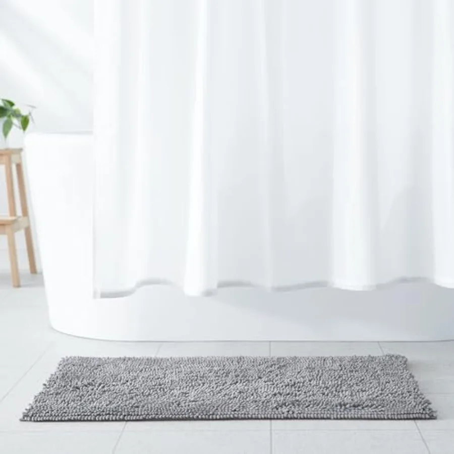 Bathroom Rug Mat, Ultra Absorbent Plush Shag, Non-Slip, Quick Drying, Machine Washable, 21" x 34
Bathroom Rug Mat, Ultra Absorbent Plush Shag, Non-Slip, Quick Drying, Machine Washable, 21" x 34